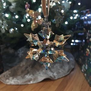 Swarovski Crystal SCS 2010 Snowflake Ornament